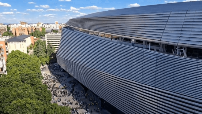 Aislamiento acústico Santiago Bernabéu